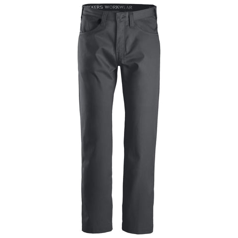 Snickers 6400 service chino broek - Steelgrey
