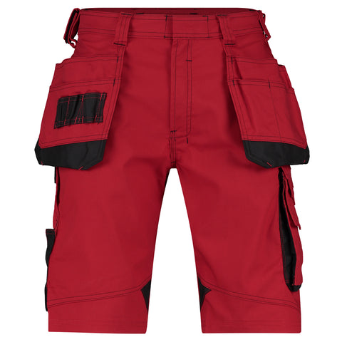 Dassy Bionic shorts holsterzakken - Rood/Zwart