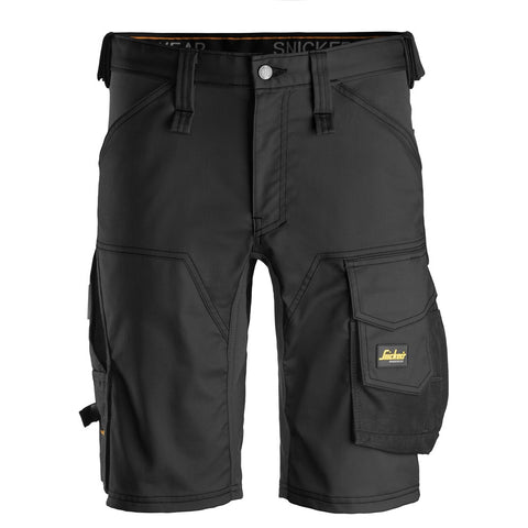 Snickers 6143 AllroundWork stretch shorts - Black
