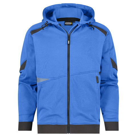 Dassy Lunax hoodie - Azuurblauw/Antracietgrijs