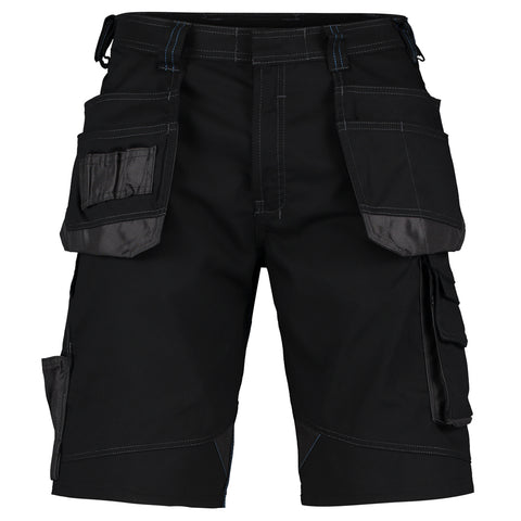 Dassy Bionic shorts holsterzakken - Zwart/Antracietgrijs