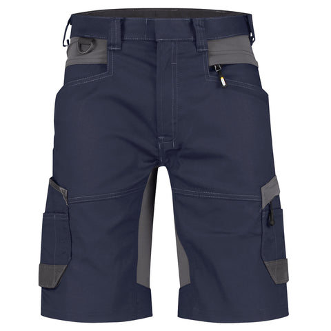 Dassy Axis stretch shorts - Nachtblauw/Antracietgrijs