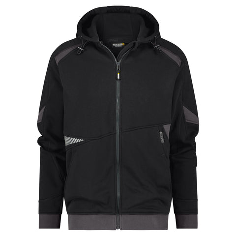 Dassy Lunax hoodie - Zwart/Antracietgrijs