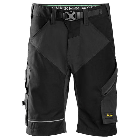Snickers 6914 FlexiWork shorts - Black