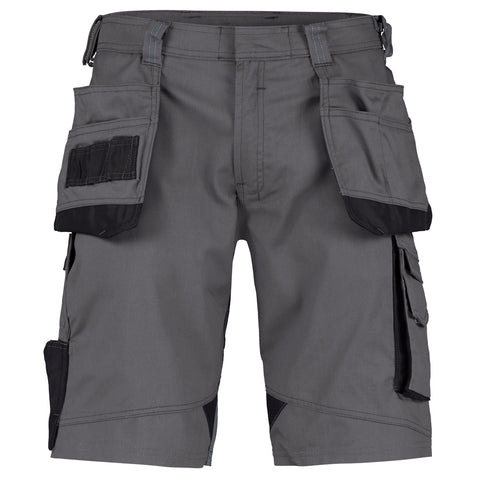 Dassy Bionic shorts holsterzakken - Antracietgrijs/Zwart