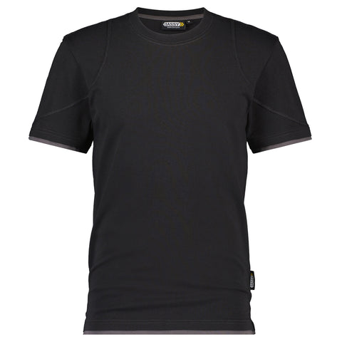 Dassy Kinetic t-shirt - Zwart/Antracietgrijs