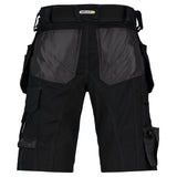Dassy Bionic shorts holsterzakken - Zwart/Antracietgrijs
