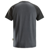 Snickers 2550 T-shirt AllroundWork - Steelgrey/Black
