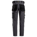 Snickers 6371 AllroundWork full stretch werkbroek - Steelgrey/Black
