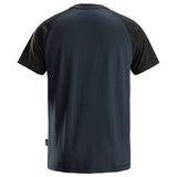 Snickers 2550 T-shirt AllroundWork - Navy/Steelgrey