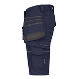 Dassy Aurax stretch shorts holsterzakken - Nachtblauw/Antracietgrijs