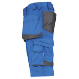 Dassy Bionic shorts holsterzakken - Azuurblauw/Antracietgrijs