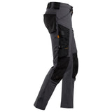 Snickers 6371 AllroundWork full stretch werkbroek - Steelgrey/Black