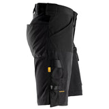 Snickers 6173 AllroundWork 4-Way stretch shorts - Black