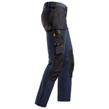 Snickers 6271 AllroundWork full stretch werkbroek holsterzakken - Navy/Black