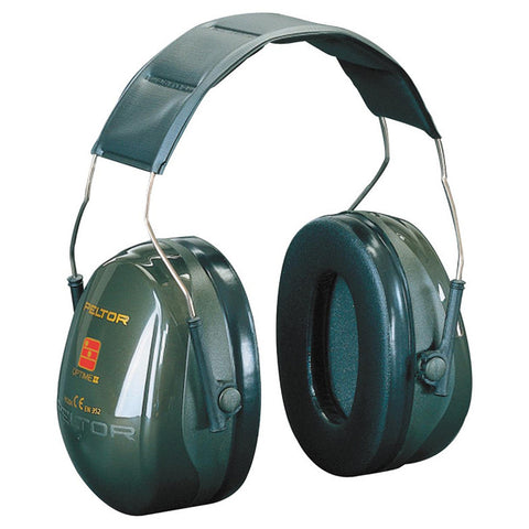 3M Peltor Optime II H520A Gehoorkap met hoofdband