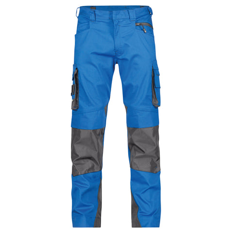 Dassy Nova werkbroek - Azuurblauw/Antracietgrijs