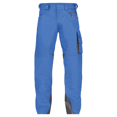 Dassy Spectrum werkbroek - Azuurblauw/Antracietgrijs