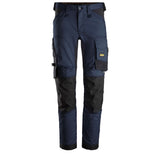 Snickers 6341 AllroundWork stretch werkbroek - Navy/Black