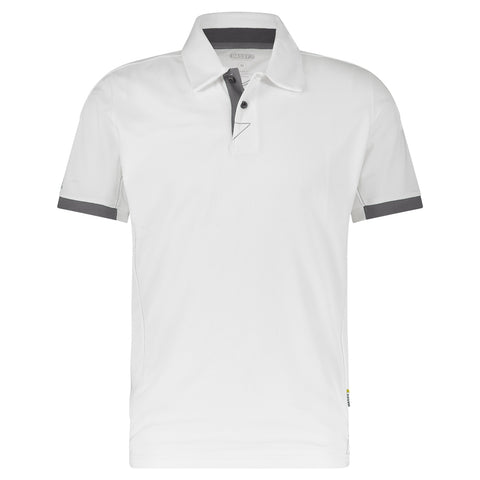 Dassy Traxion polo - Wit/Antracietgrijs