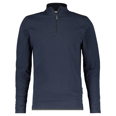 Dassy Sonic longsleeve t-shirt - Nachtblauw/Antracietgrijs