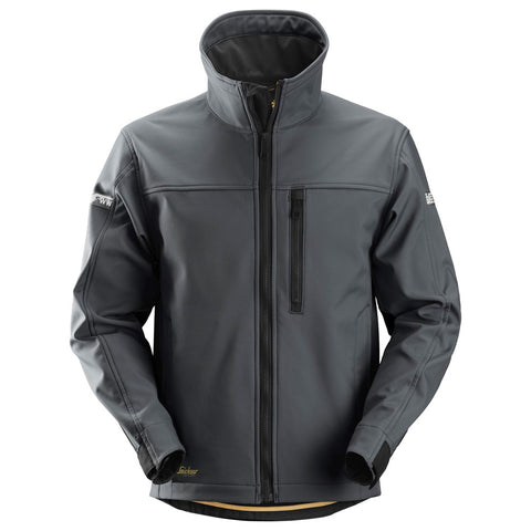 Snickers 1200 AllroundWork Softshelljack - Steelgrey/Black