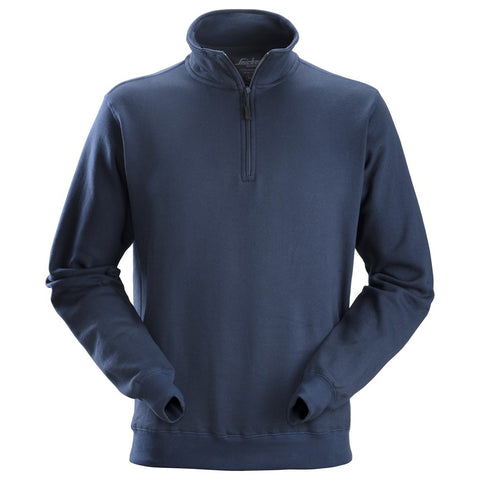 Snickers 2818 Zip Sweatshirt - Navy