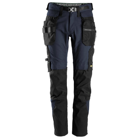 Snickers 6972 FlexiWork werkbroek holsterzakken - Navy/Black