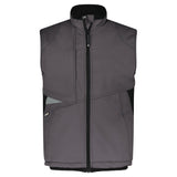 Dassy Fusion softshell bodywarmer - Antracietgrijs/Zwart