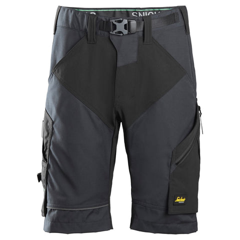 Snickers 6914 FlexiWork shorts - Steelgrey/Black