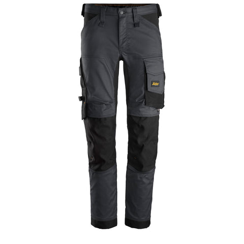 Snickers 6341 AllroundWork stretch werkbroek - Steelgrey/Black