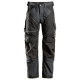 Snickers 6314 Canvas+ Werkbroek+ RuffWork - Steelgrey/Black