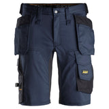 Snickers 6141 AllroundWork stretch shorts holsterzakken - Navy/Black