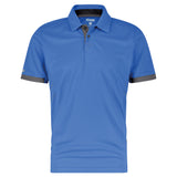 Dassy Traxion polo - Azuurblauw/Antracietgrijs