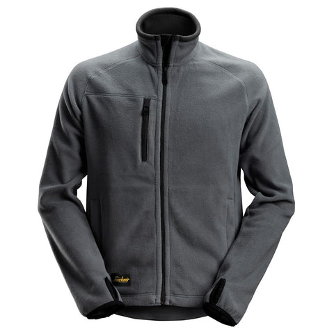 Snickers 8022 Polartec Fleecejack AllroundWork - Steelgrey/Black