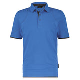 Dassy Orbital polo - Azuurblauw/Antracietgrijs