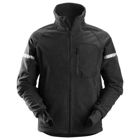 Snickers 8005 AllroundWork Windproof Fleecejack - Black