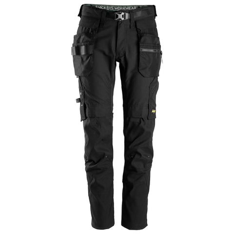 Snickers 6972 FlexiWork werkbroek holsterzakken - Black