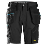 Snickers 6110 LiteWork 37.5 shorts holsterzakken - Black