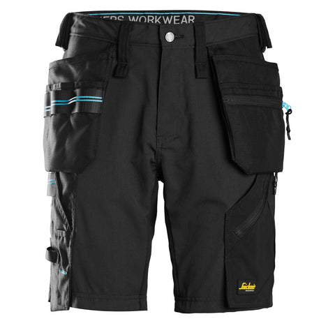Snickers 6110 LiteWork 37.5 shorts holsterzakken - Black