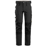 Snickers 6371 AllroundWork full stretch werkbroek - Black/Black
