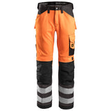 Snickers 3333 HighVis werkbroek - HighVisOrange/MutedBlack