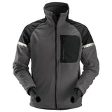 Snickers 8005 AllroundWork Windproof Fleecejack - SteelGrey/Black