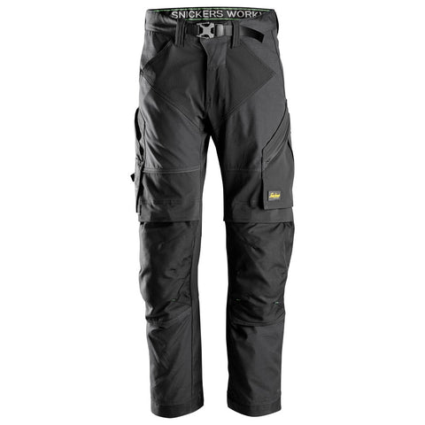 Snickers 6903 Werkbroek+ FlexiWork - Black/Black