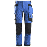 Snickers 6241 AllroundWork stretch werkbroek holsterzakken - Trueblue/Black