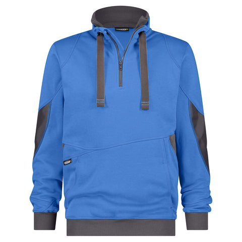 Dassy Stellar sweater - Azuurblauw/Antracietgrijs