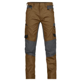 Dassy Helix stretch werkbroek - Leembruin/Antracietgrijs