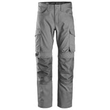 Snickers 6801 service broek kniestukzakken - Grey/Grey