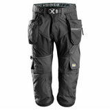 Snickers 6905 FlexiWork pirate shorts holsterzakken - Black