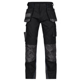 Dassy Magnetic werkbroek holsterzakken - Zwart/Antracietgrijs